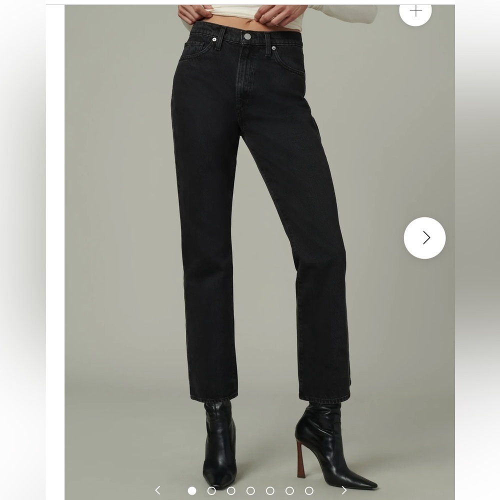 Joe’s Black women Jeans the Stacey nostalgia ankle boot 32 casual office Y2K